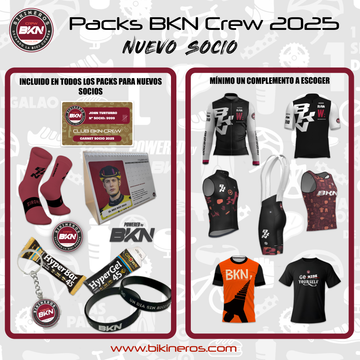 Pack NUEVO SOCIO Club BKN Crew 2025
