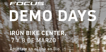 Focus Demo Days en Irún: e-bikes, txuletones y zuritos. Únete!