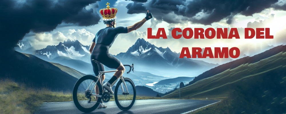 La CORONA  del ARAMO (ruta solo para los más inconscientes)