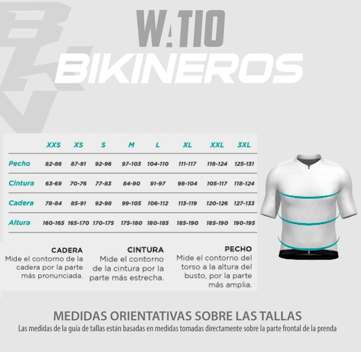 Maillot BIKINEROS WATIO Corto 2026