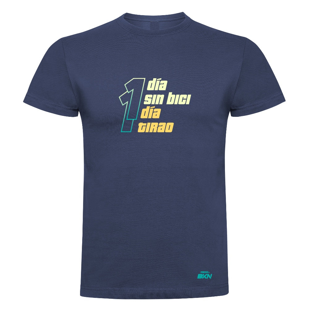 Camiseta UN DIA SIN BICI (Azul)