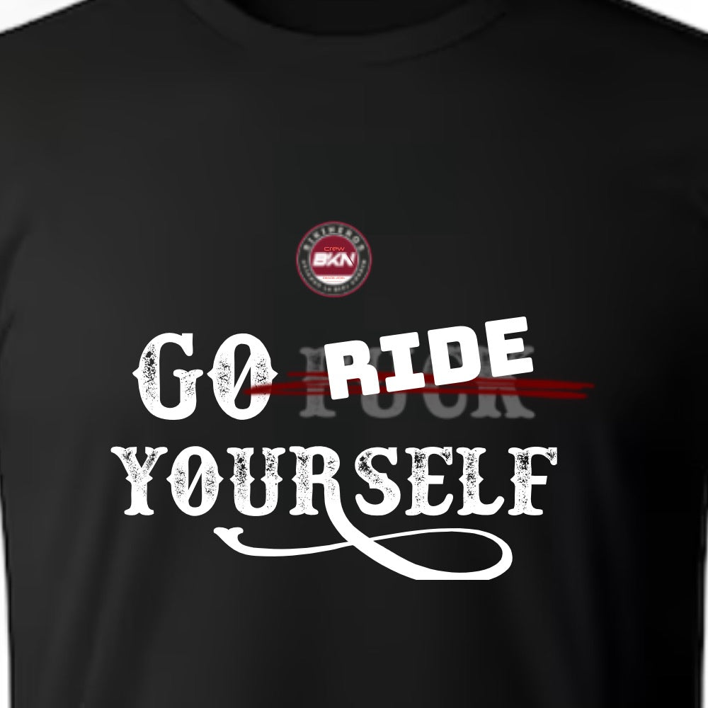 Camiseta GO RIDE YOURSELF BKN