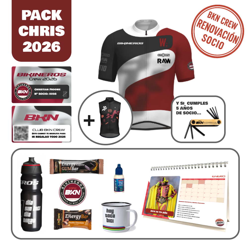 Pack Chris - RENOVACIÓN Club BKN Crew 2026