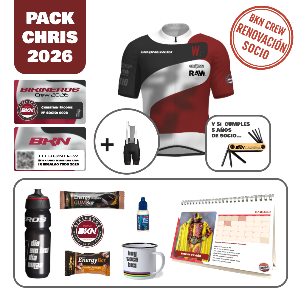 Pack Chris - RENOVACIÓN Club BKN Crew 2026