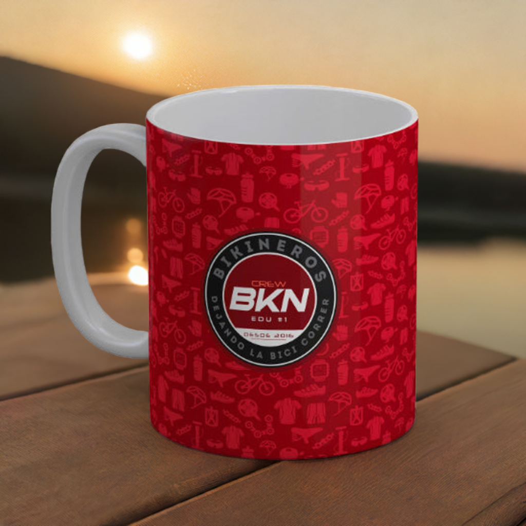 Taza #TeReviento BIKINEROS