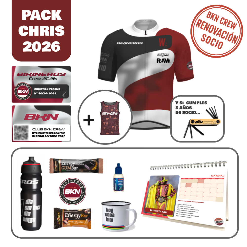 Pack Chris - RENOVACIÓN Club BKN Crew 2026