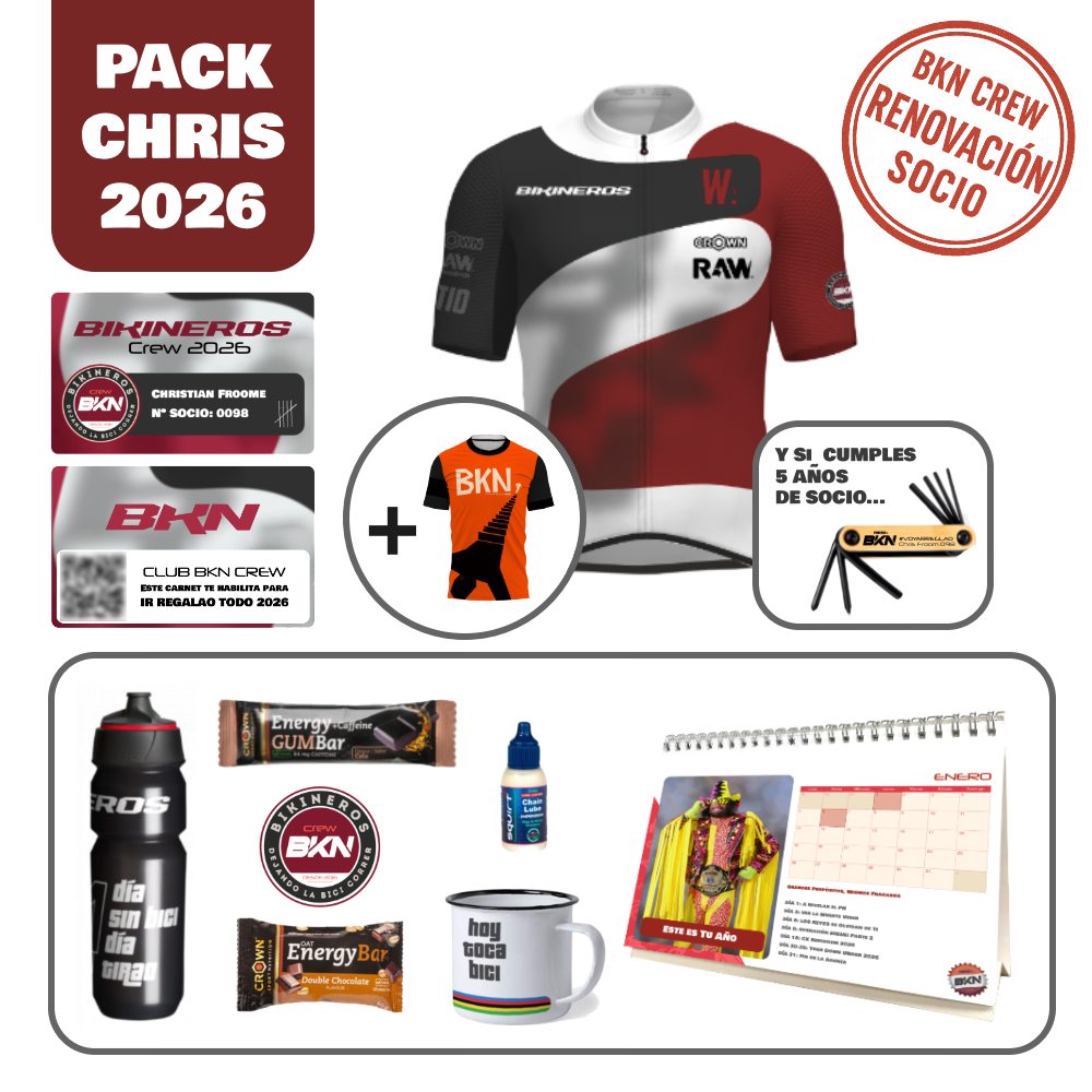 Pack Chris - RENOVACIÓN Club BKN Crew 2026